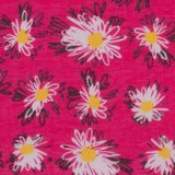 Pink Floral Cotton Voile