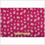 Pink Floral Cotton Voile