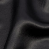 Black Acetate and Rayon Satin