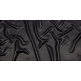 Black Acetate and Rayon Satin