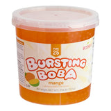 Bossen Pure25 Mango Bursting Boba 7.04 lb. - 4/Case