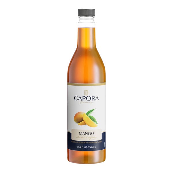 Capora Mango Flavoring Syrup 750 mL - 6/Case