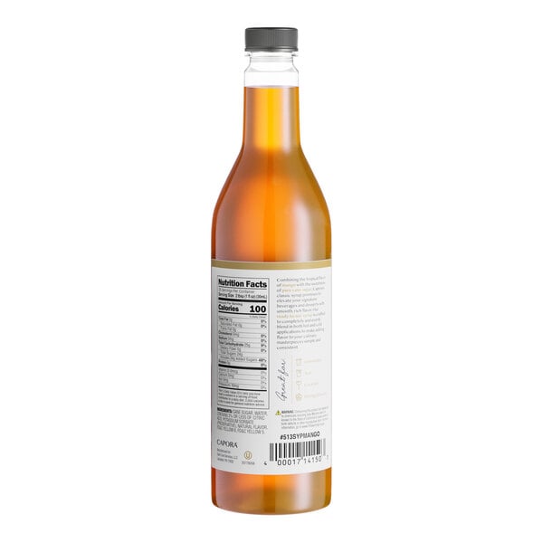 Capora Mango Flavoring Syrup 750 mL - 6/Case