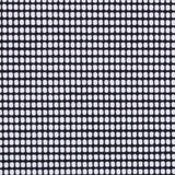 Italian Black Geometric Stretch Cotton Suiting
