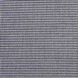 Italian Black Geometric Stretch Cotton Suiting