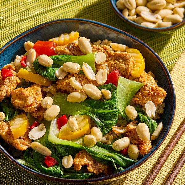 HUNSTY Blanched Peanuts 5 lb. - 6/Case
