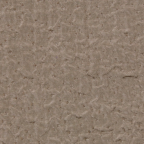Taupe Crinkled Polyester-Rayon Woven