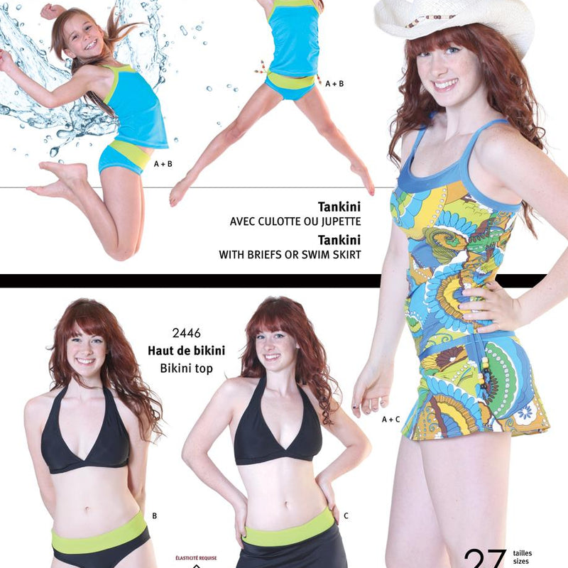 Jalie Tankini/Skirtini Sewing Pattern