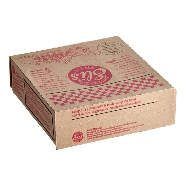 Eli's Cheesecake 14-Slice Pre-Cut Irish Coffee Cheesecake 61 oz. - 2/Case
