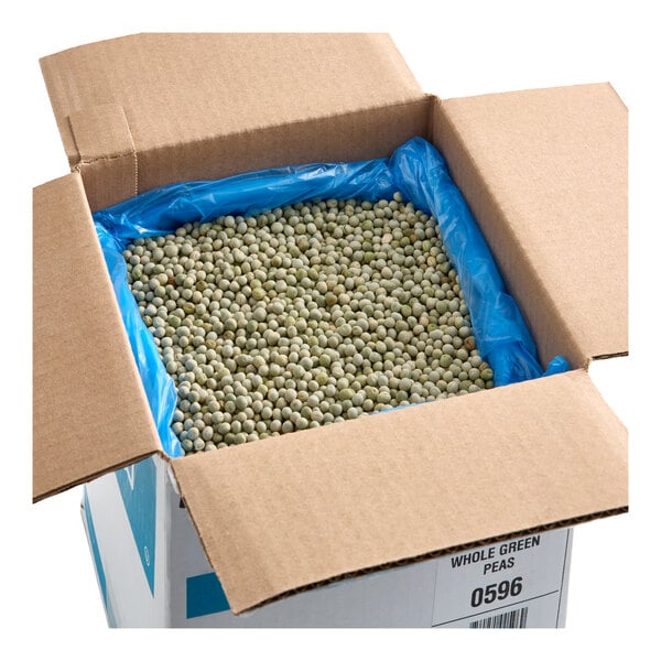 Dried Whole Green Peas - 20 lb.