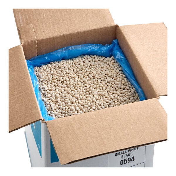 Dried Small White Beans - 20 lb.
