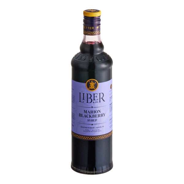 Liber & Co Marion Blackberry Syrup 750 mL - 6/Case