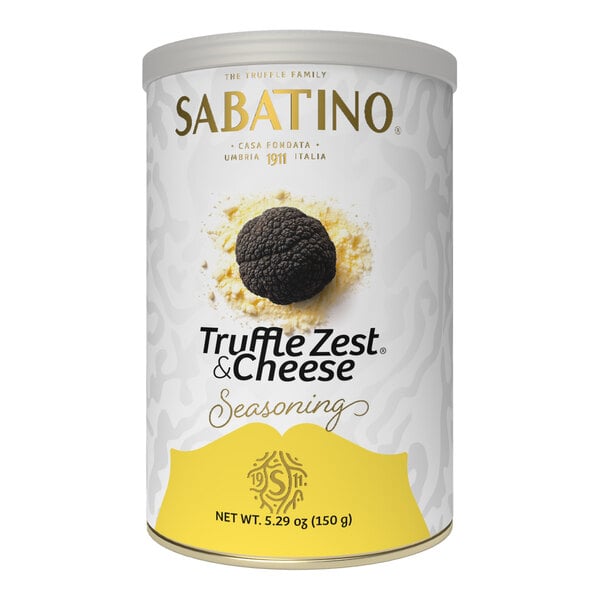 Sabatino Tartufi Truffle Zest & Cheese Seasoning 5.29 oz. - 6/Case