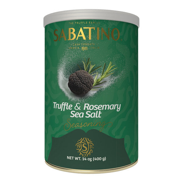 Sabatino Tartufi Truffle & Rosemary Sea Salt 14 oz.