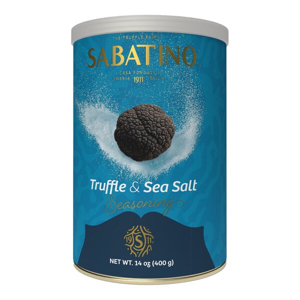 Sabatino Tartufi Truffle Sea Salt 14 oz. - 6/Case