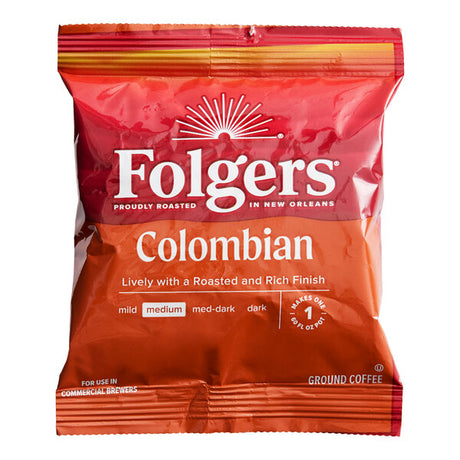 Folgers Colombian Supreme Coffee Packet 1.75 oz. - 42/Case