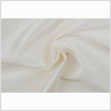 Ivory Polyester and Silk Lightweight Taffeta