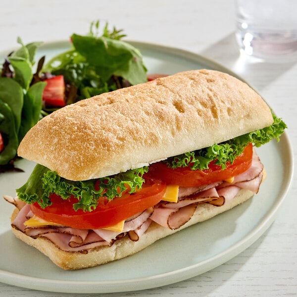 Turano Ciabatta Roll 6" - 48/Case