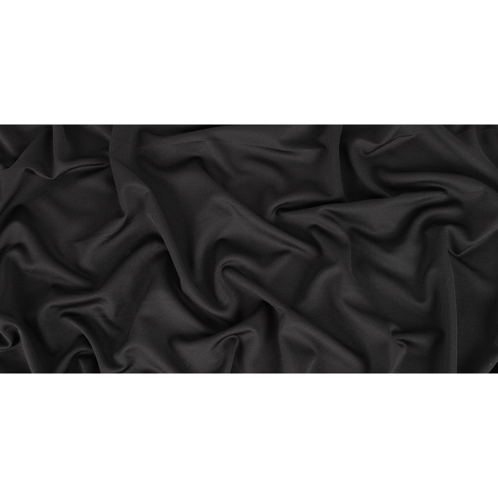 Black Stretch Polyester Tricot