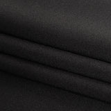 Black Stretch Polyester Tricot