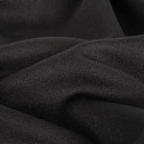 Black Stretch Polyester Tricot