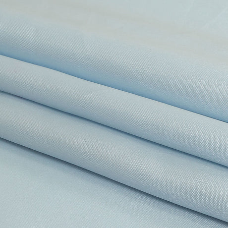 Light Blue Polyester Satin