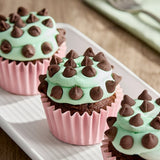 YORK® Dark Chocolate and Peppermint 1M Baking Chips 8 oz. - 12/Case