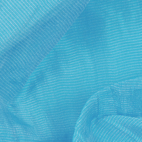 Robin's Egg Blue Crinkled Silk Blend