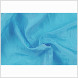Robin's Egg Blue Crinkled Silk Blend