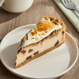 Eli's Cheesecake 14-Slice Pre-Cut S'mores Cheesecake 97 oz. - 2/Case