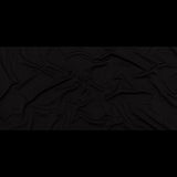 Black Polyester Knit Fleece
