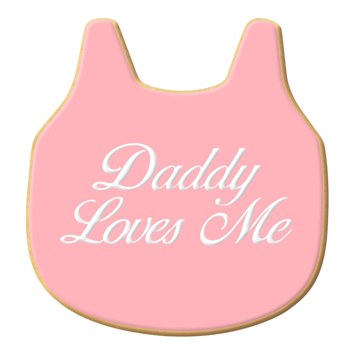 Baby Bib Cookie Cutter 4 in B1711
