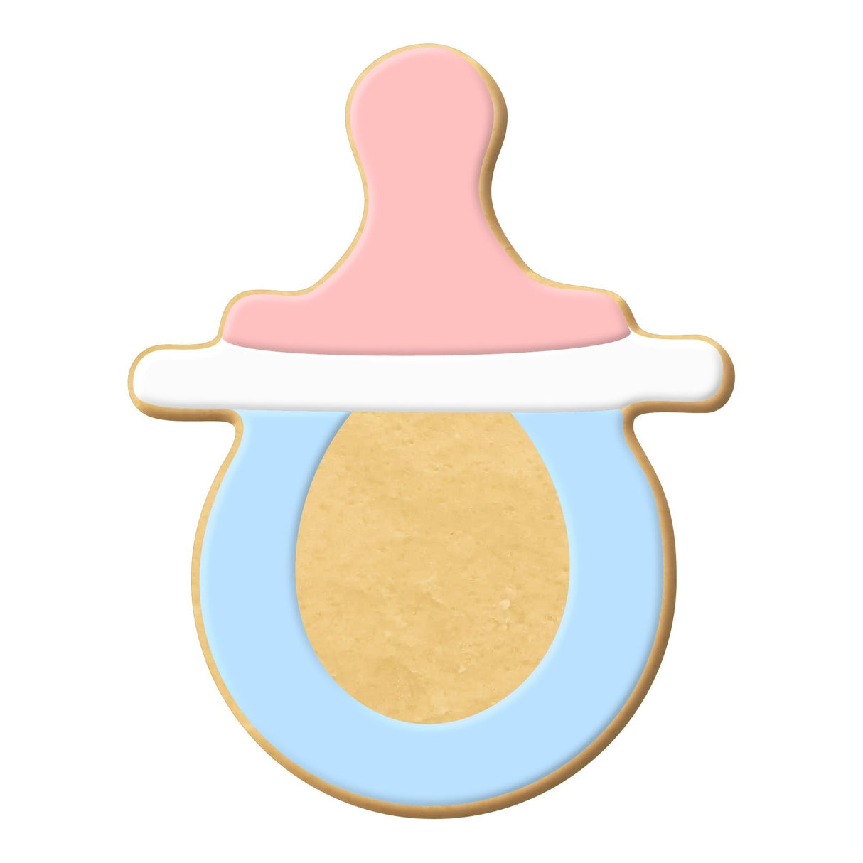 Baby Pacifier Cookie Cutter 2.25 in B1412