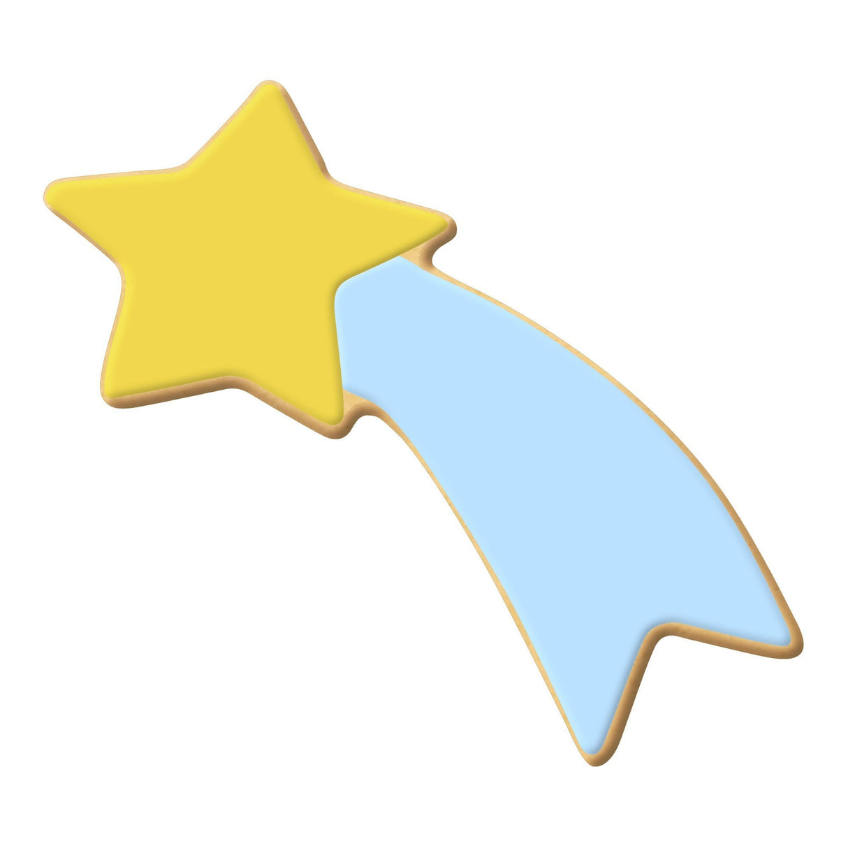 Shooting Star Cookie Cutter 4 in B1234