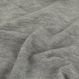 Heathered Drizzle Gray Rayon Jersey