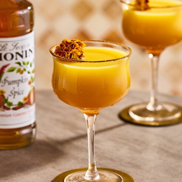 Monin Premium Pumpkin Spice Flavoring Syrup 750 mL