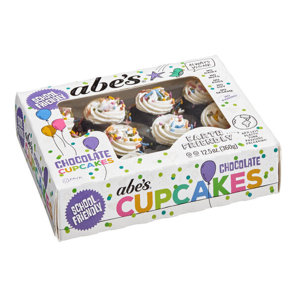 Abe's Vegan Chocolate Mini Cupcake 12.5 oz. - 144/Case