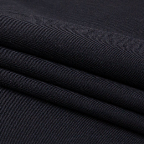 Black Iris Sturdy Wool Twill