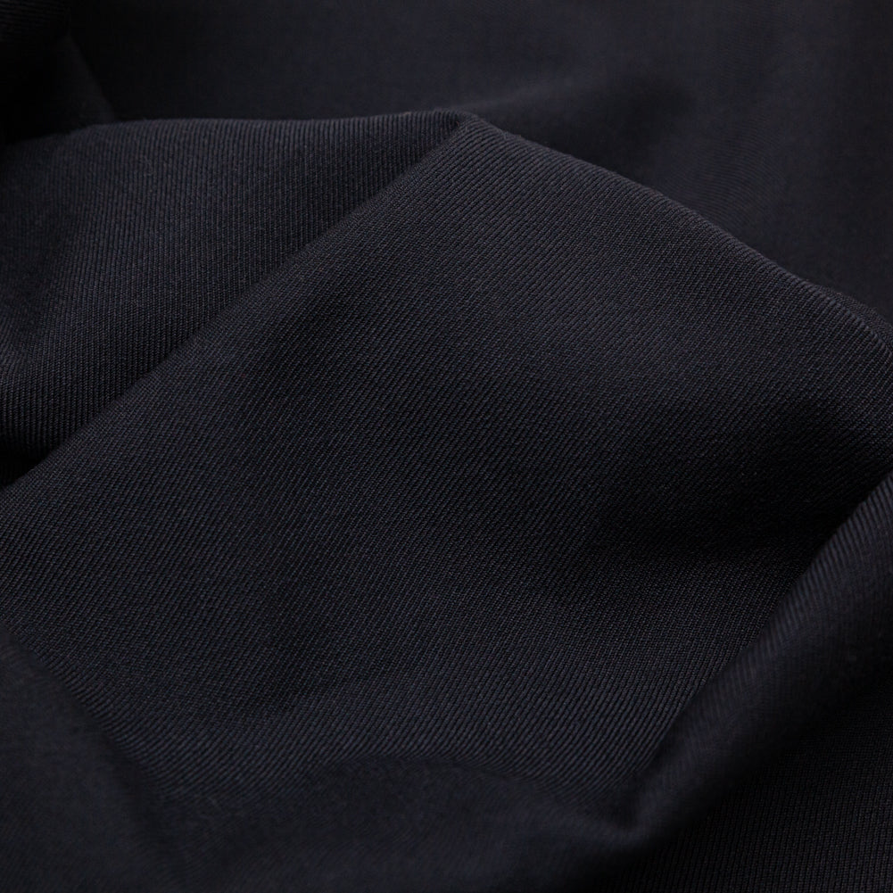 Black Iris Sturdy Wool Twill