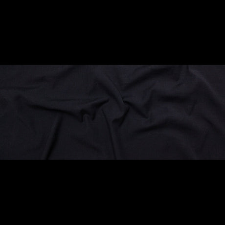 Black Iris Sturdy Wool Twill