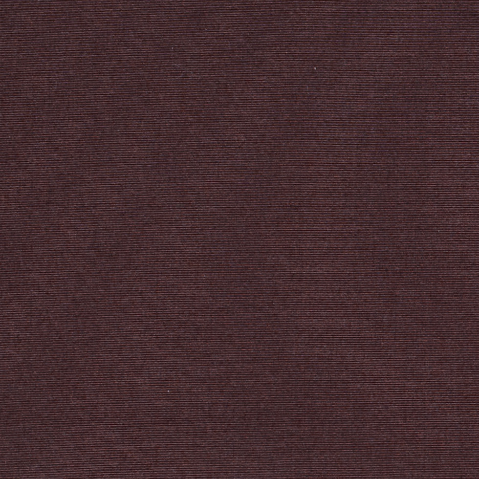 Carolina Herrera Chestnut Brown Silk Faille