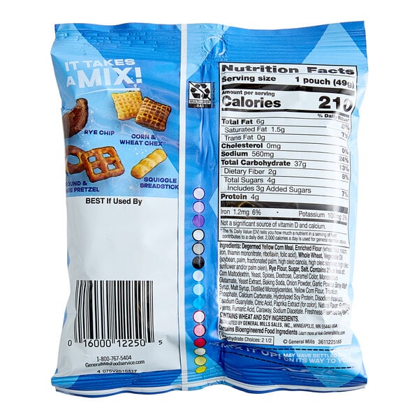 Traditional Chex Mix 1.75 oz. - 60/Case