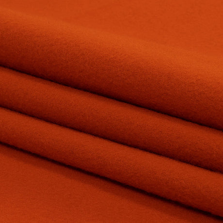 Pumpkin Orange Acrylic Fleece