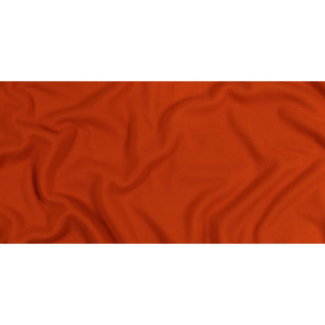Pumpkin Orange Acrylic Fleece