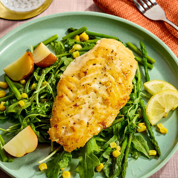 6-8 oz. Skinless Grouper Fillet Portions 10 lb.