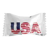American Flag Buttermints Individually Wrapped - 1,000/Case