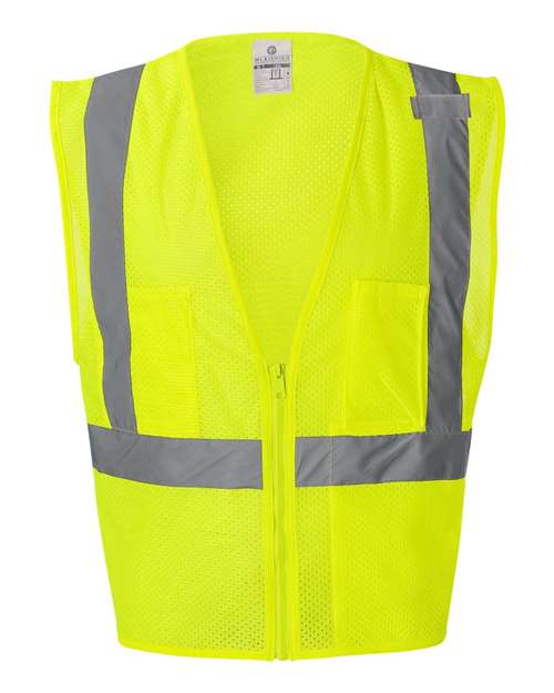 Kishigo Unisex Ultra-Cool Mesh Safety Vest with Pockets