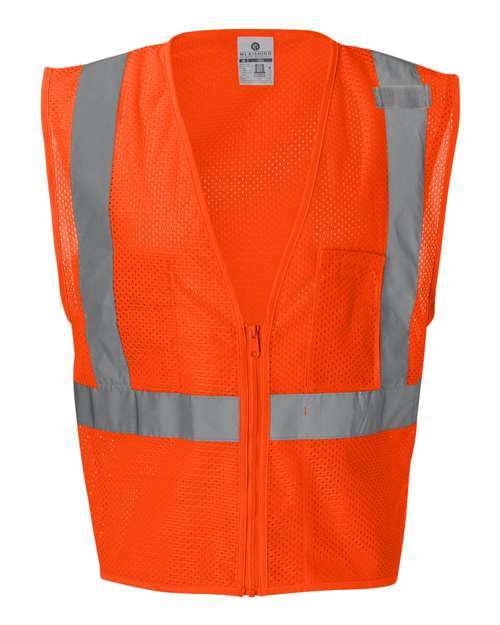 Kishigo Unisex Ultra-Cool Mesh Safety Vest with Pockets