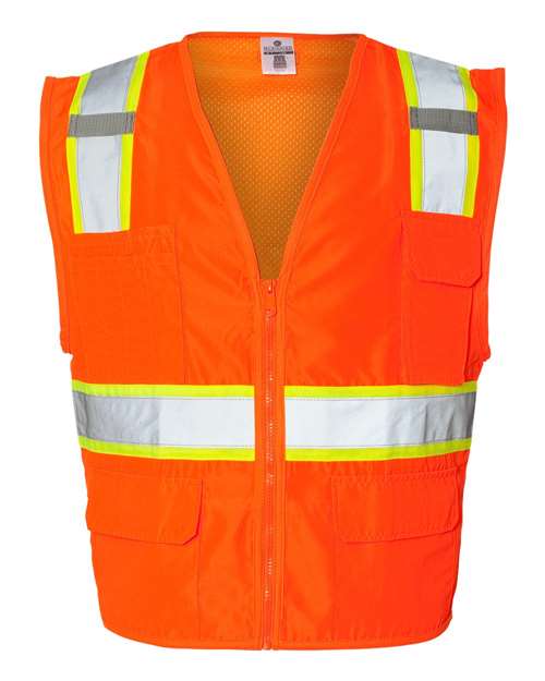Unisex Ultra-Cool Solid Front Vest with Mesh Back