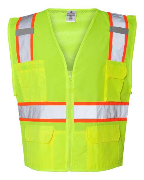 Unisex Ultra-Cool Solid Front Vest with Mesh Back